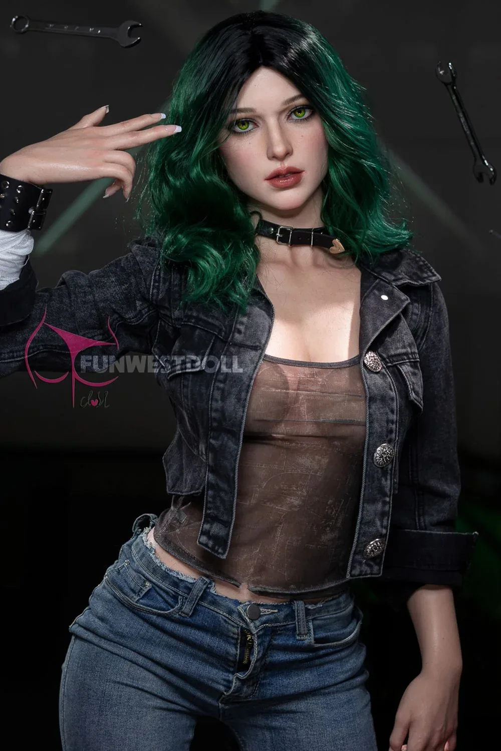 FUNWEST® Alexa 157cm (5ft2) 045S# D Breasts European Cool Silicone Sex view 1