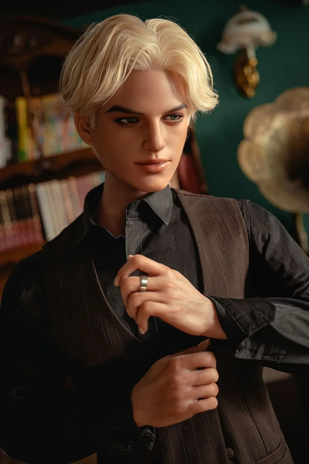 SY Doll | 168cm/5ft5 Seductive Blonde Handsome Realistic Full Silicone view 7