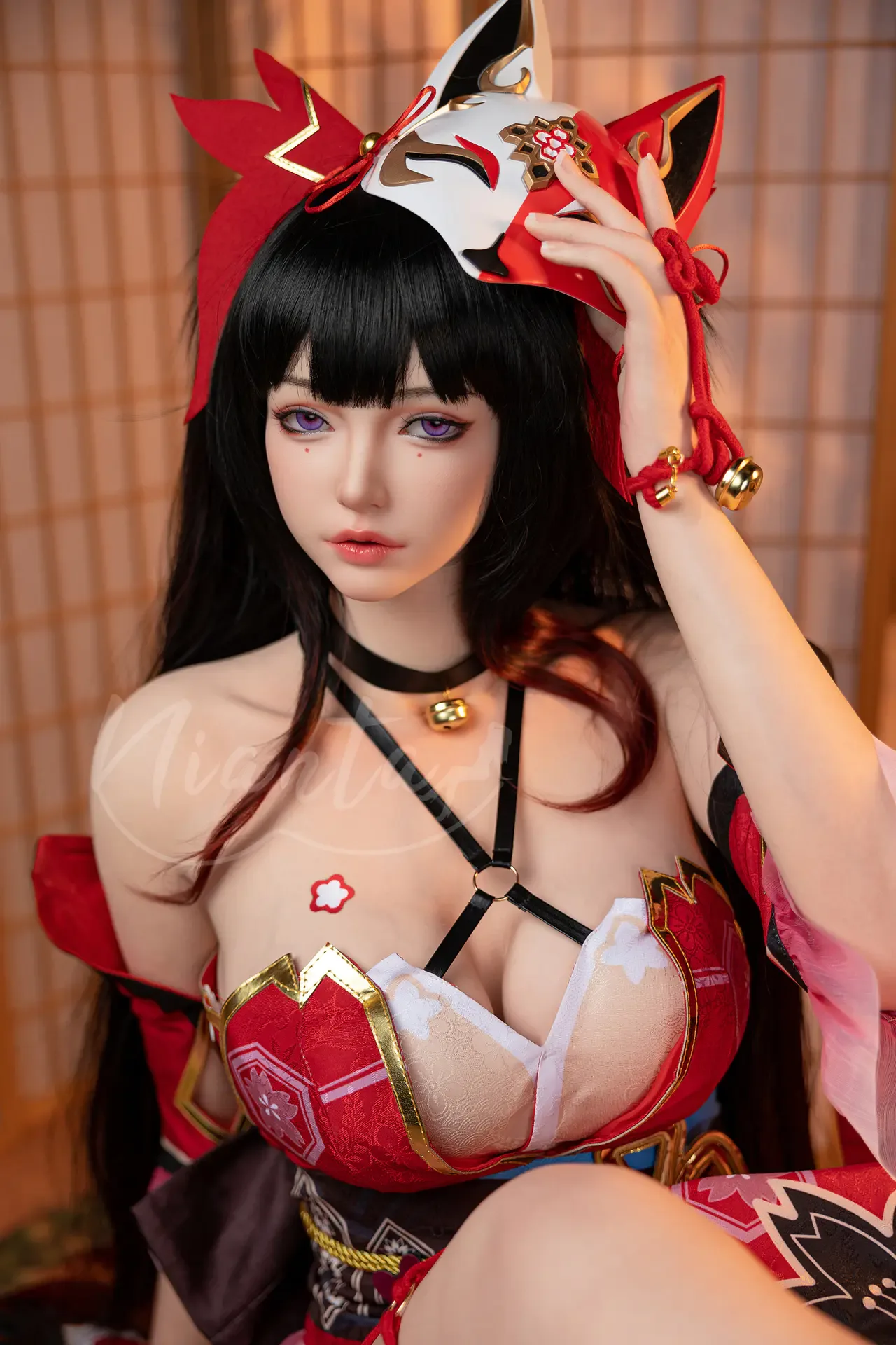 Nianta | 164cm/5ft4 Big Breasts Captivating Japanese Kitsune Kimono Co view 2