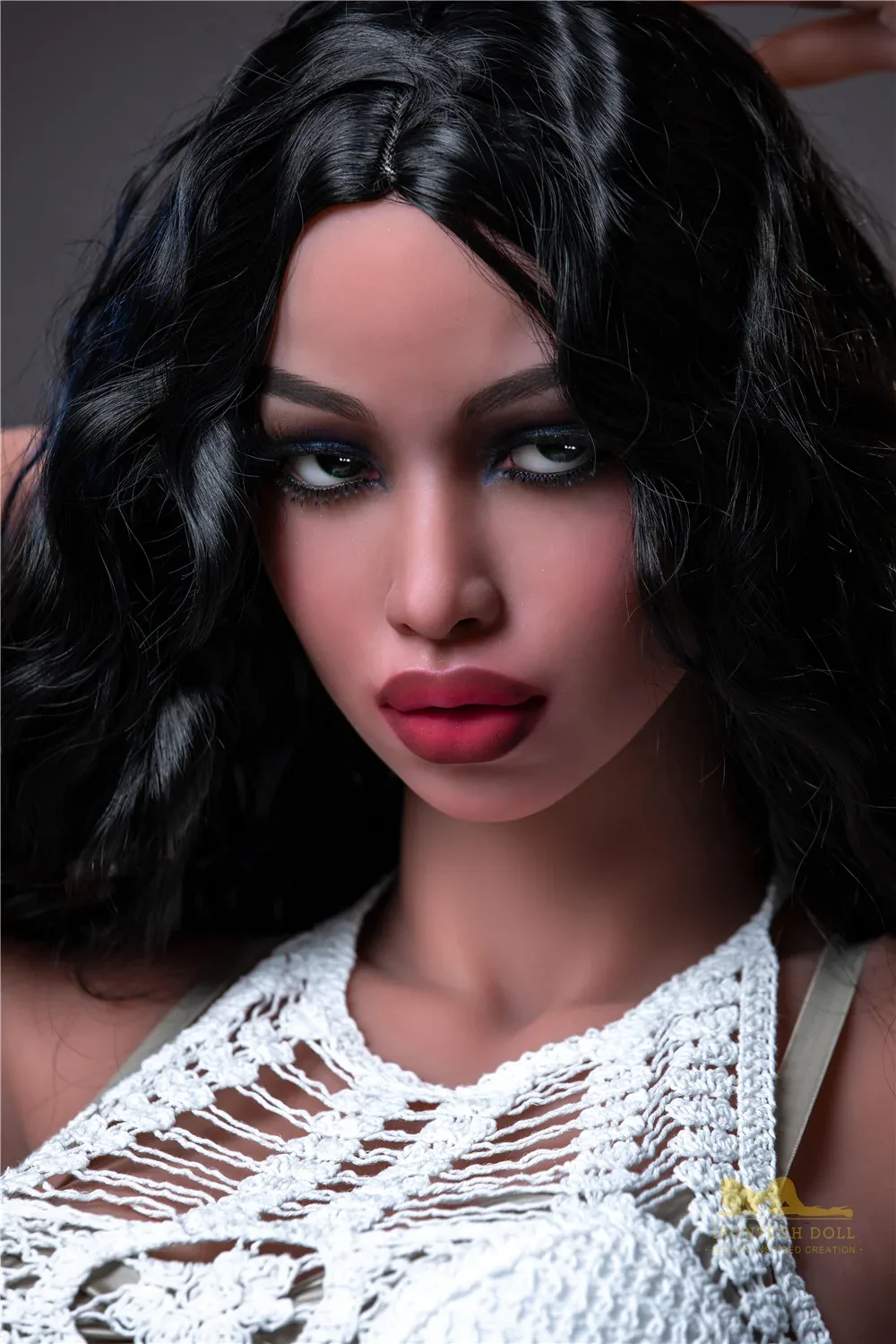 Irontech | 5ft7/171cm Beautiful With Black Long Curly Hair Sex Doll - view 3
