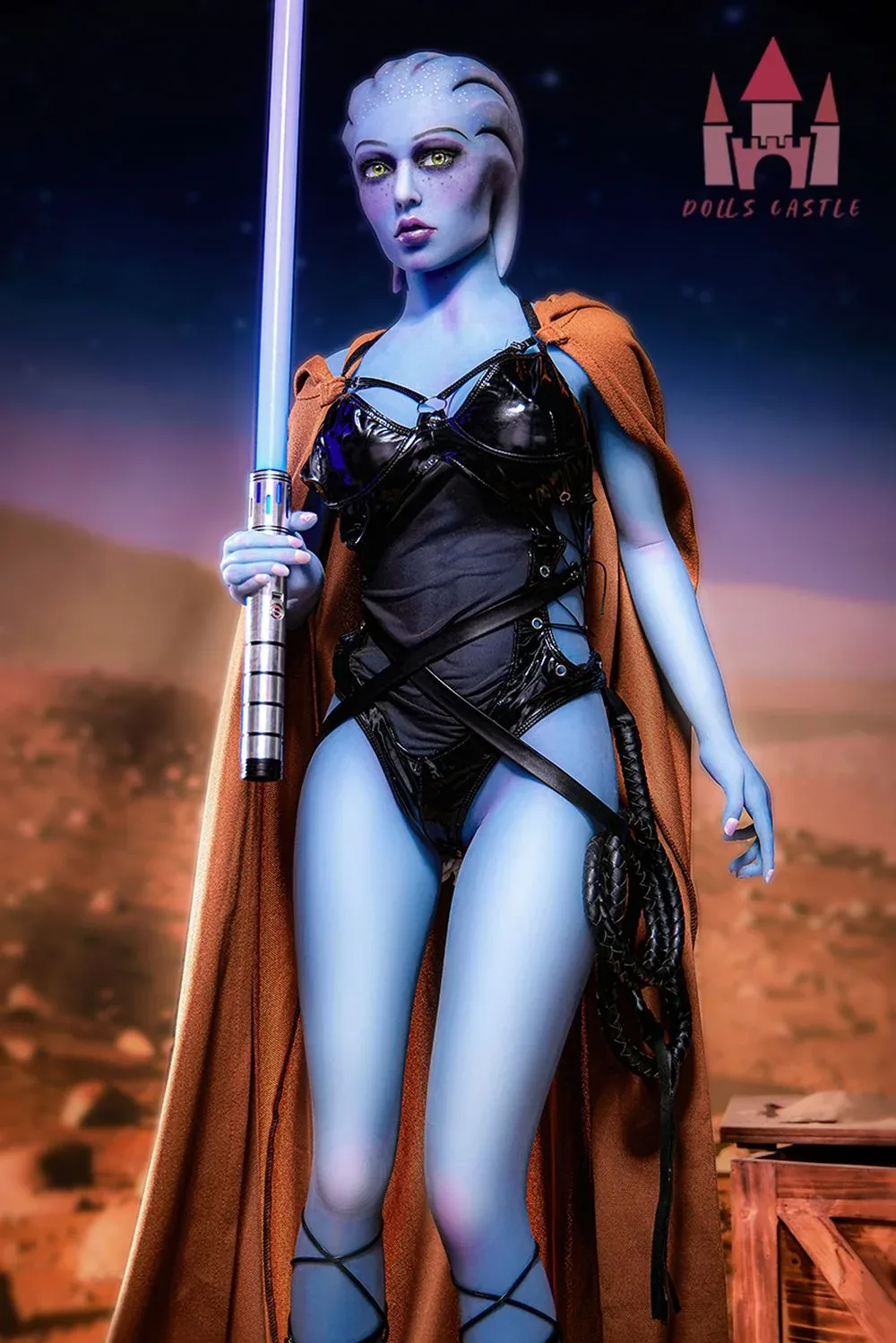 Dolls Castle | 156cm/5ft1 Big Breasts Game Cosplay Blue Space Warrior view 4