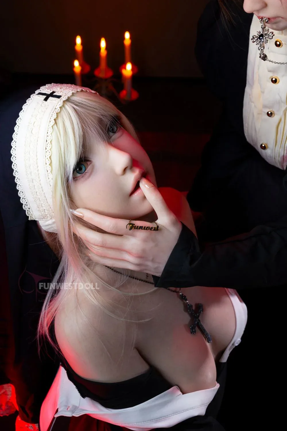 FUNWEST® Giselle 159cm (5ft2) 056SJ# A Breasts Blonde Cosplay Silicone view 6