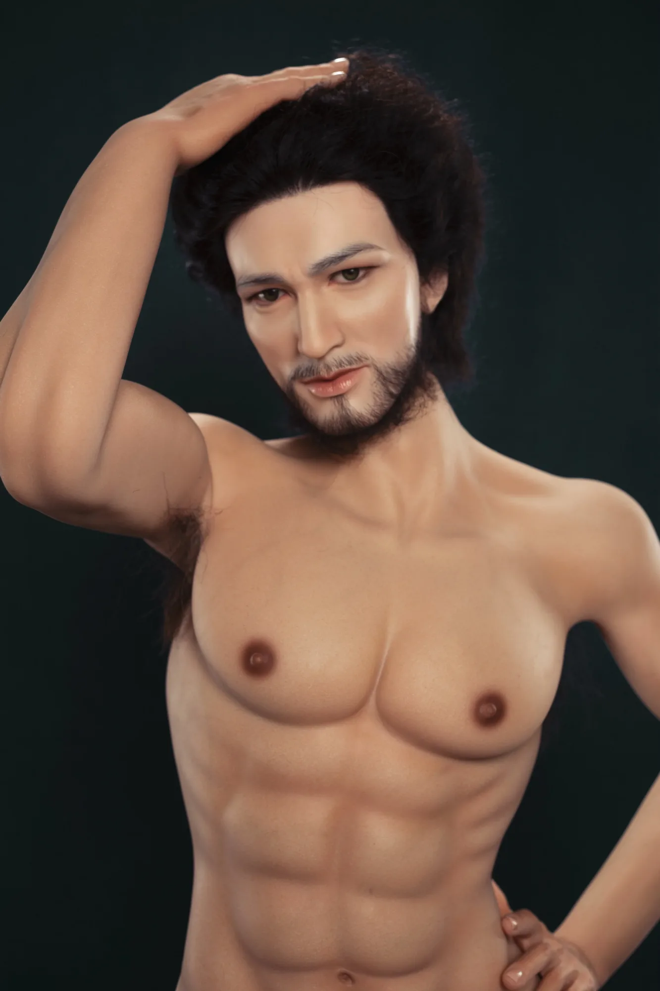 AF Doll | 160cm Silicone Face +TPE Body Male Sex Doll-Stark view 7