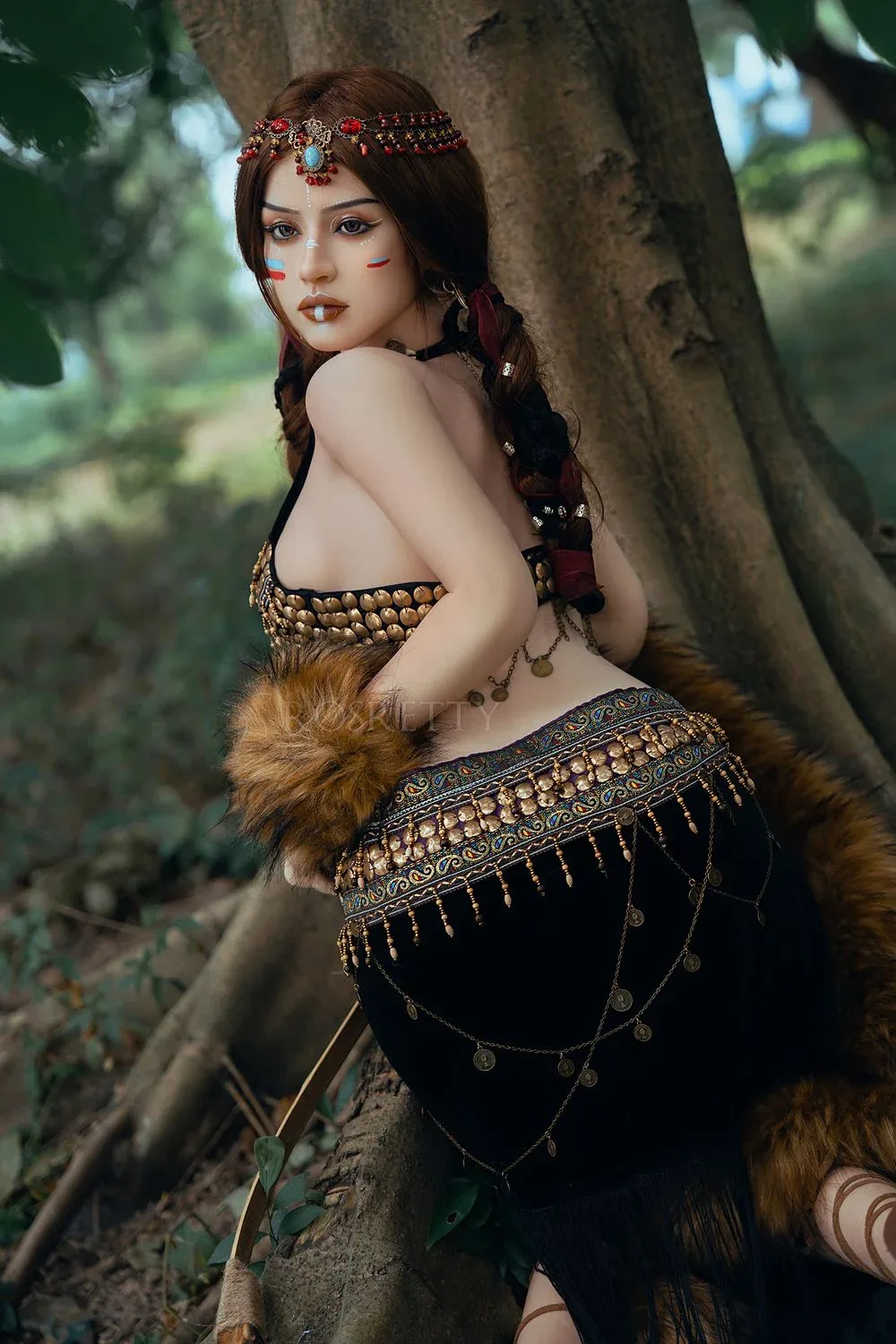 Rosretty Doll | 164cm/5ft5 Big Breasts Primitive Tribal Queen Wild Bea view 7