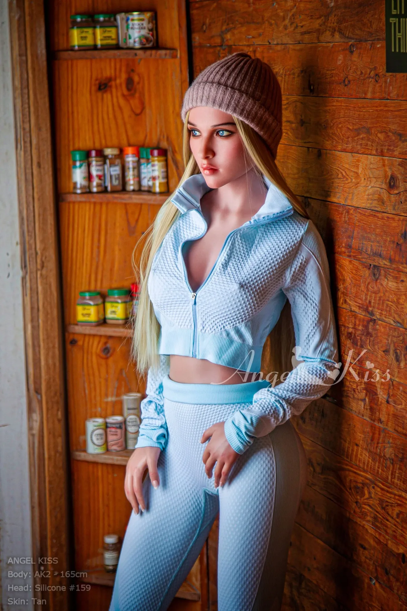 Angelkiss® 165cm (5.4') D-CUP Full Silicone Sex Doll - Christina view 4
