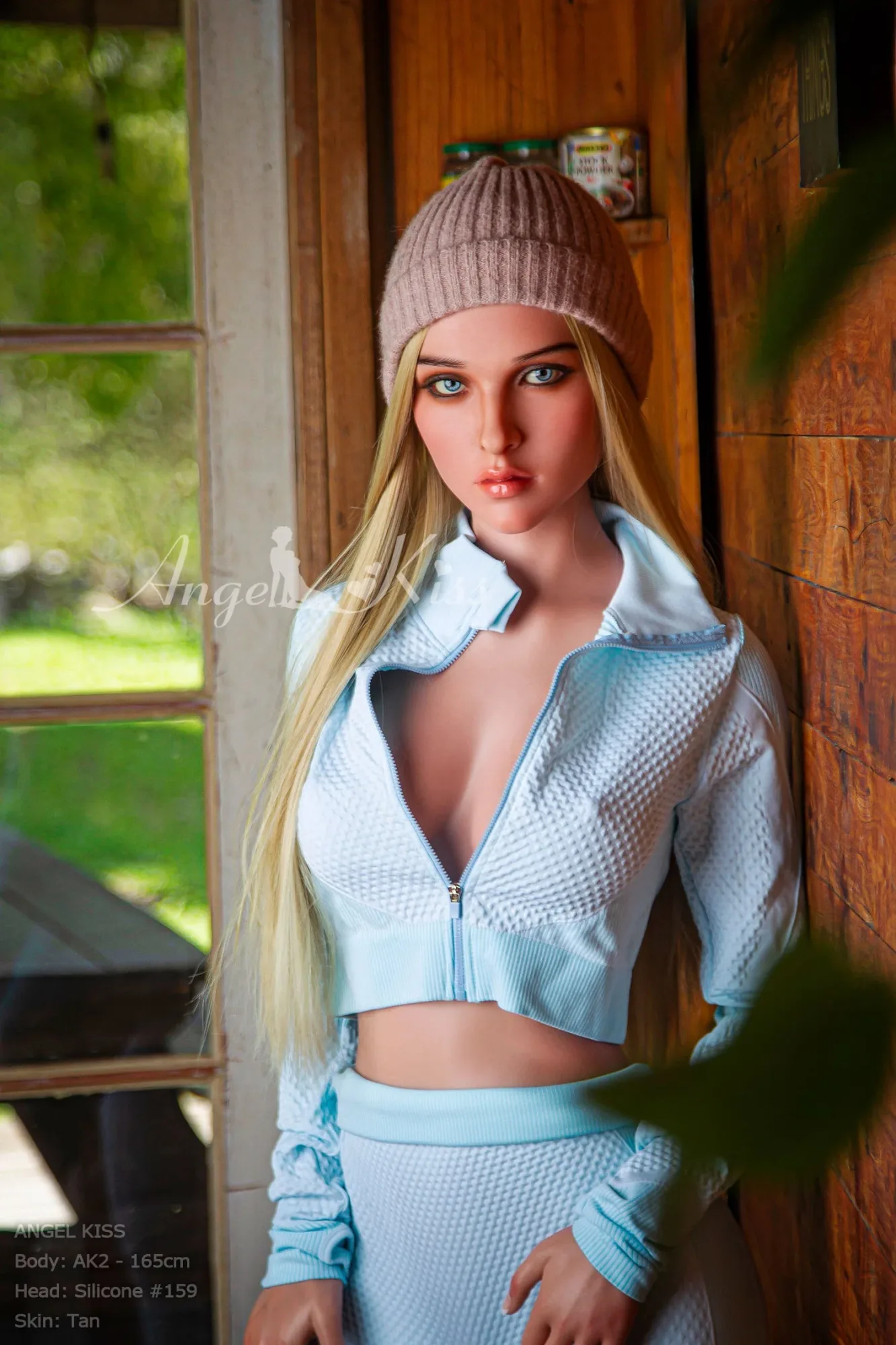 Angelkiss® 165cm (5.4') D-CUP Full Silicone Sex Doll - Christina view 8