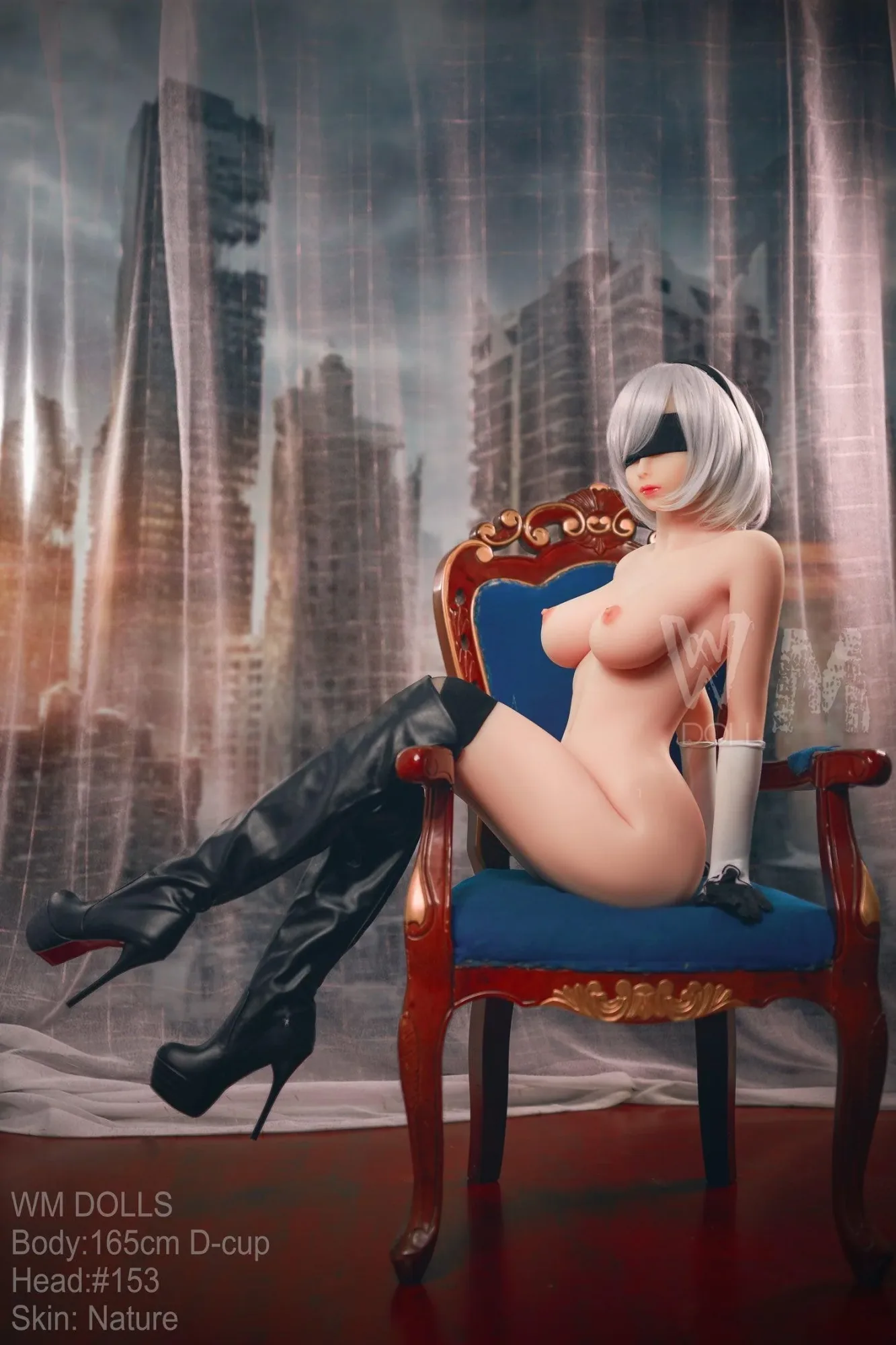 WM | 2B Anime 5ft 5/ 165cm D Cup Cosplay Sex Doll - Fight Angel view 8