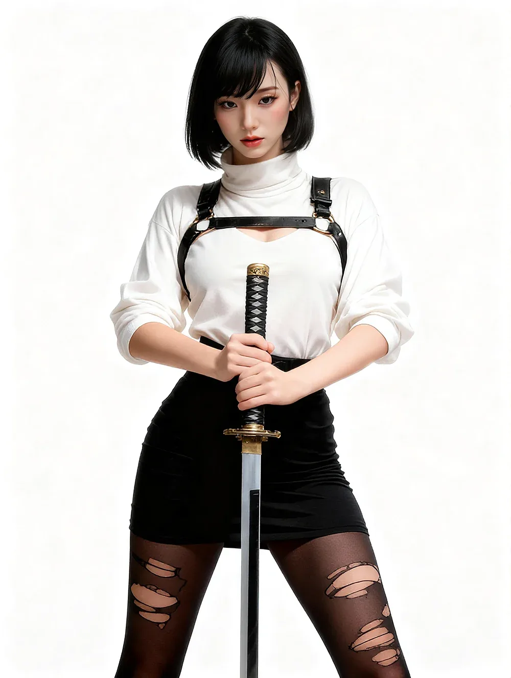 SY Doll | 160cm/5ft3 Big Breasts Charming Anime Assassin Realistic TPE view 7