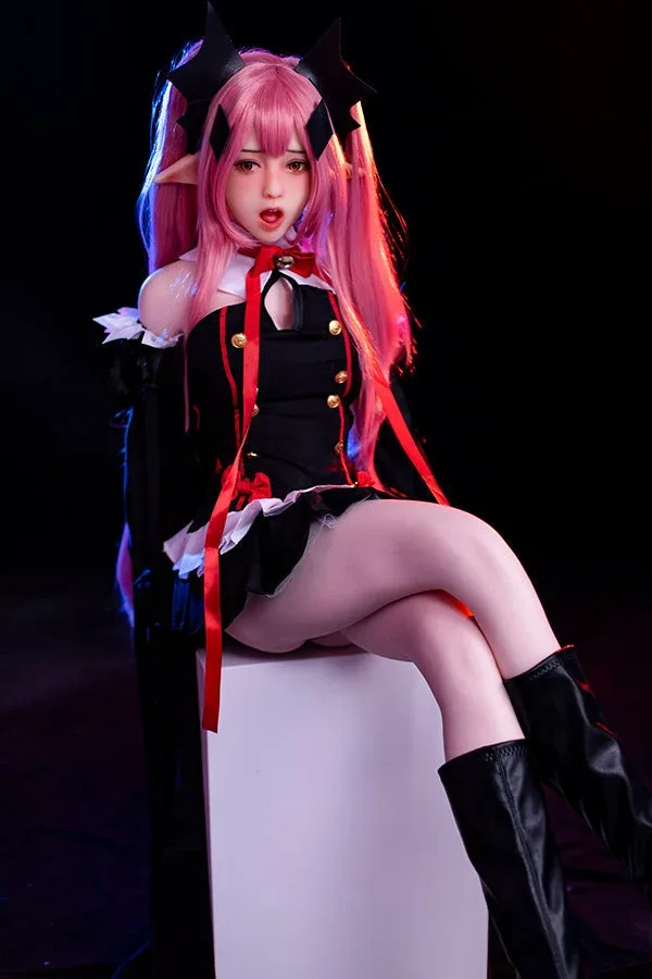 166cm Ahegao Face Demon Anime Cosplay Open Mouth Sex Doll - Malory view 4