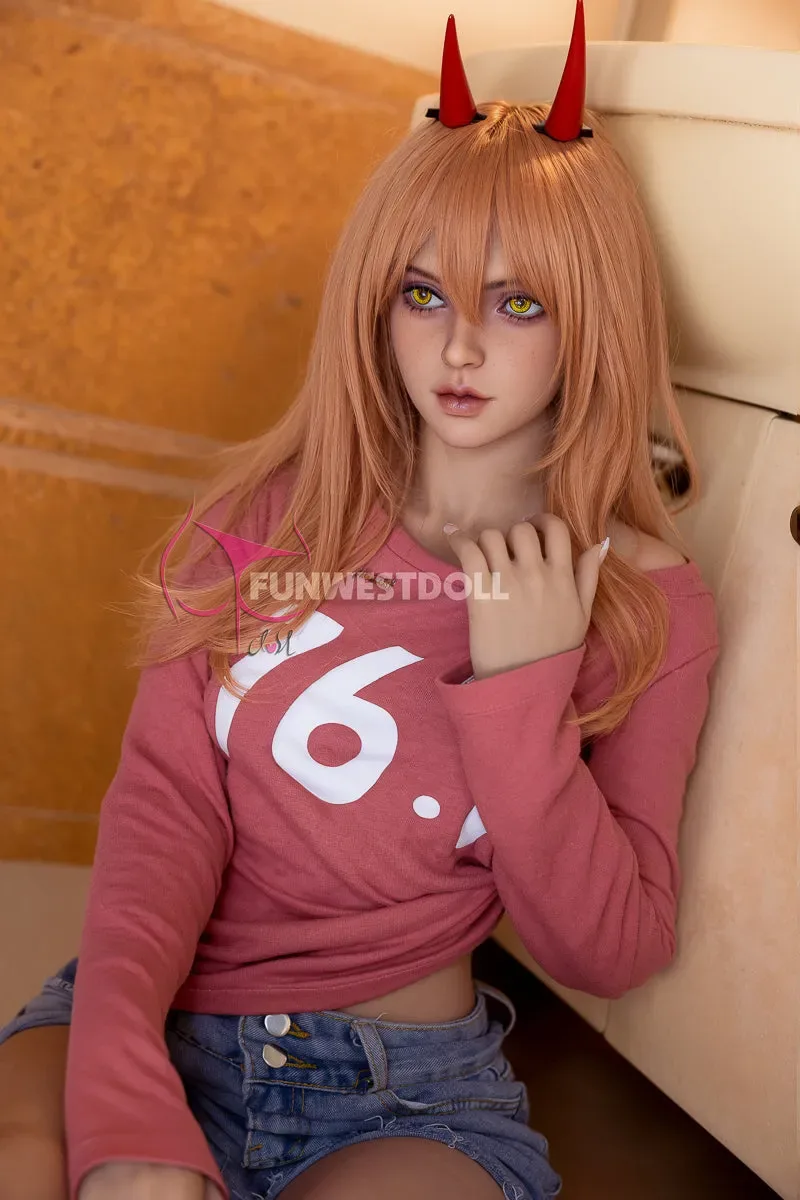 FUNWEST® 159cm(5.2') 036# A-CUP TPE Sex Doll FWD070 - Lily(In Stock EU view 1