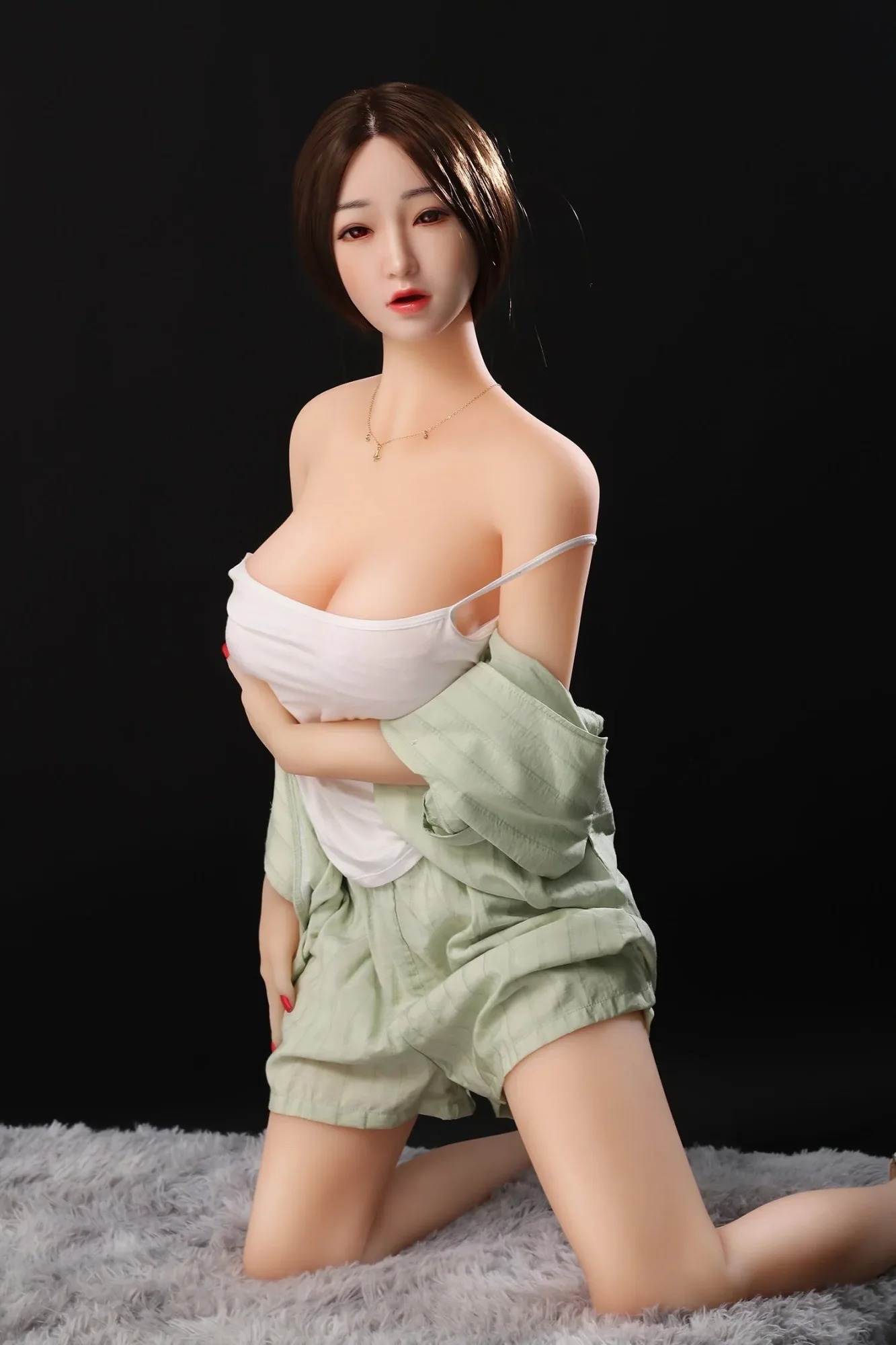 SY Doll | 158cm/5ft2 Korean Realistic Sex Doll with Silicone Head - Se view 5