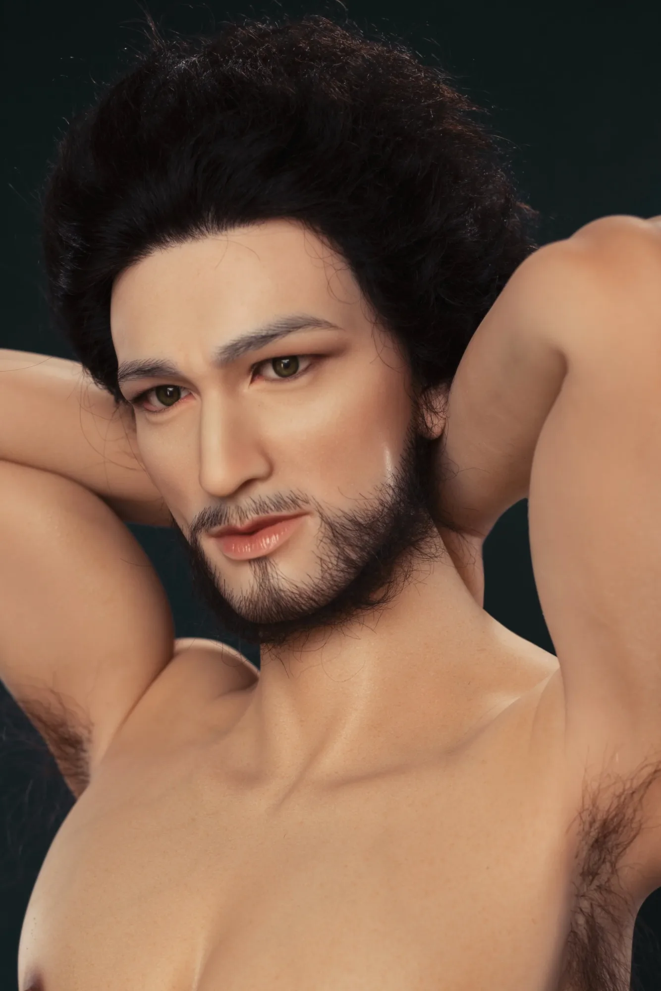 AF Doll | 160cm Silicone Face +TPE Body Male Sex Doll-Stark view 1
