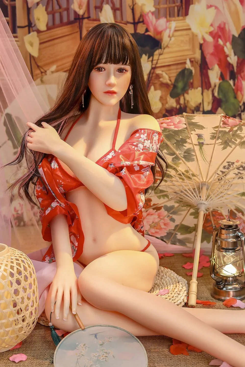 SY Doll | Asian 166cm/5ft5 Small Breasts Kimono Lifelike TPE Sex Doll view 7
