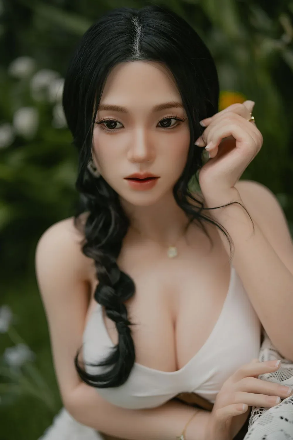 SY Doll | 164cm/5ft4 Big Breasts Asain Charming Gentle Realistic Full view 2