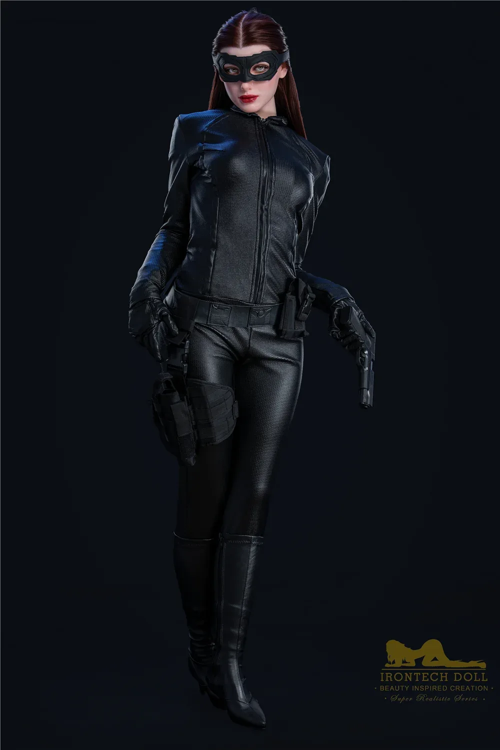Irontech | 5ft6/168cm Female Spy Silicone Sex Doll - Coser view 8