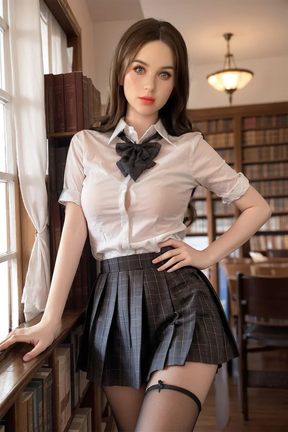 SY Doll | 159cm/5ft2 A-Cup Freckle Girl Lifelike Sex Doll -Debby(In St view 1
