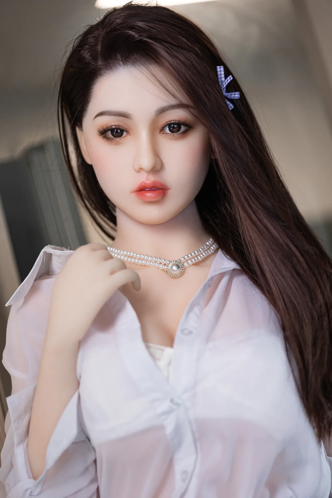 AIBEI | 165cm/5ft5 Medium Breast Premium Lifelike Silicone head Sex Do view 4