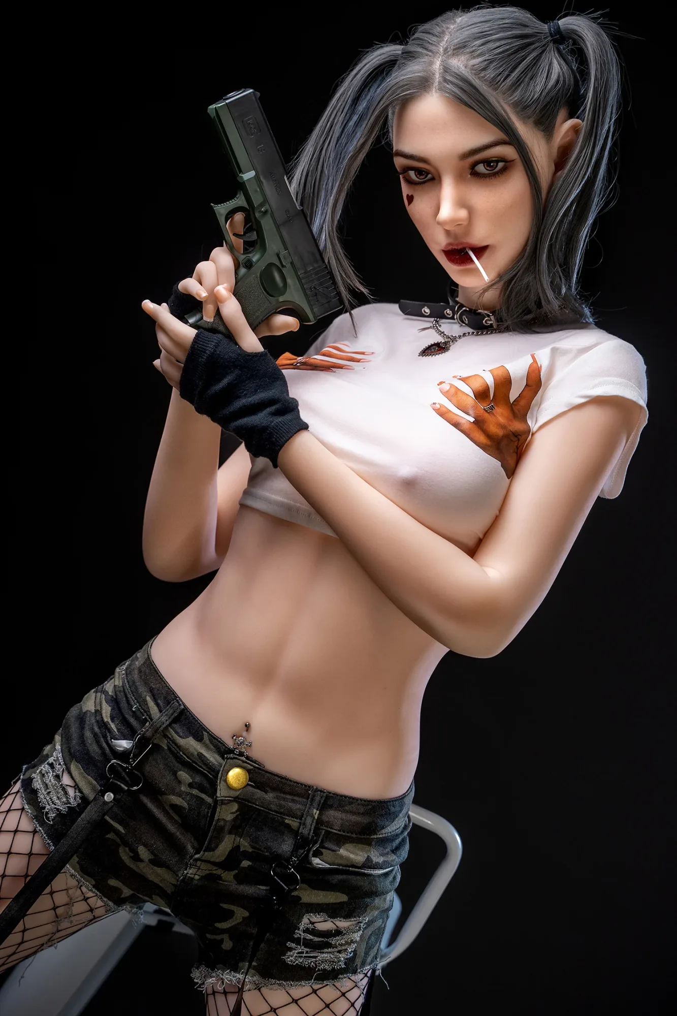 SY Doll | 173cm/5ft8 Small Breasts Lifelike Love Doll with Movable Jaw view 2