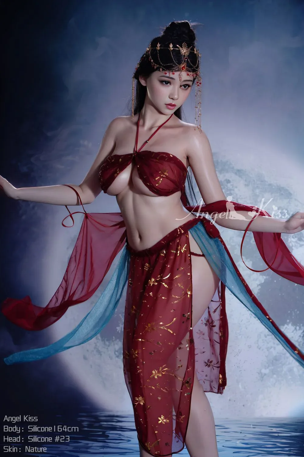 Angelkiss® 164cm(5.4') D-CUP Full Silicone Sex Doll - Chloe view 4