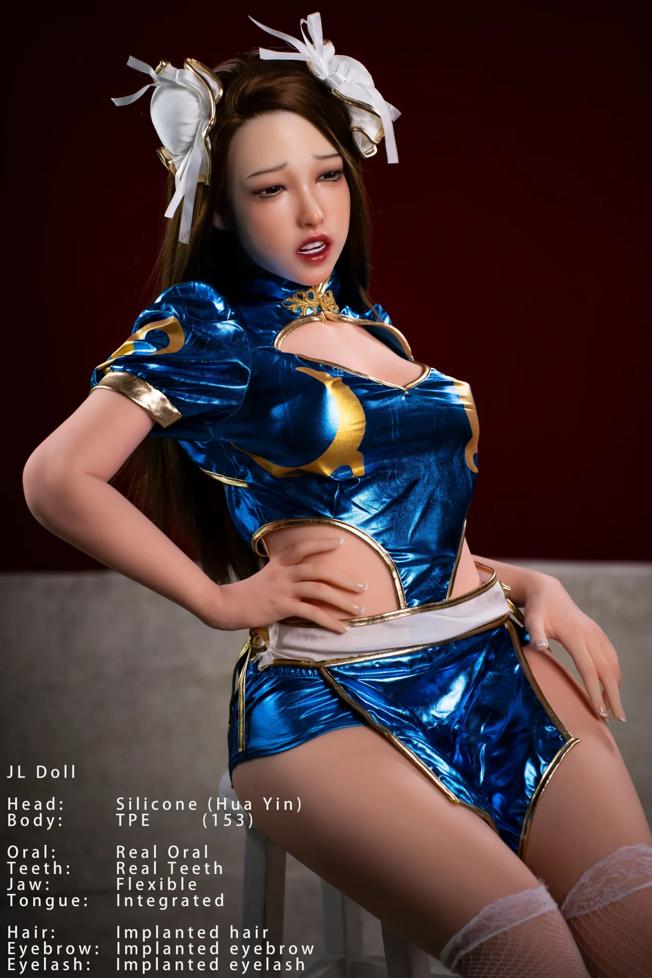Jarliet | Huayin - 153cm/5ft C-cup Silicone Head Sex Doll With Blonde view 8