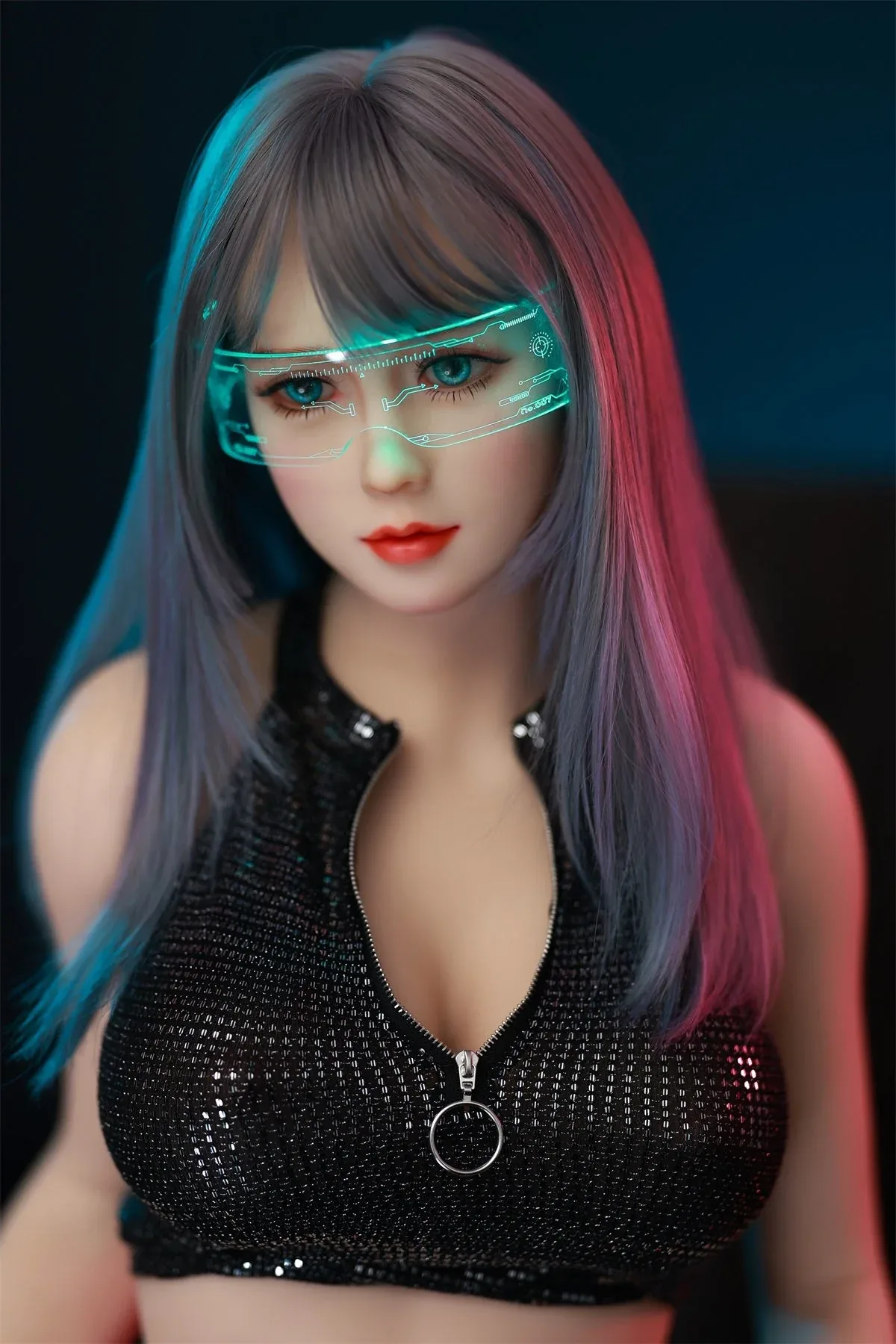 5Ft6 (165cm) Cool Style Sex Doll With Long Straight Hair - Addy (In St view 5