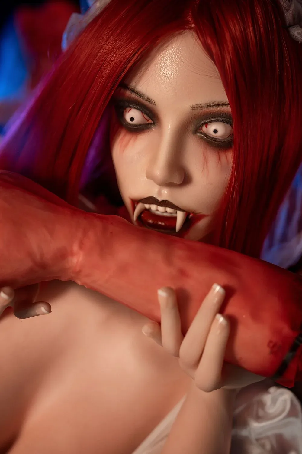 SY Doll | 169cm/5ft5 Scared Vampire Cosplay Big Breasts TPE Sex Doll - view 2