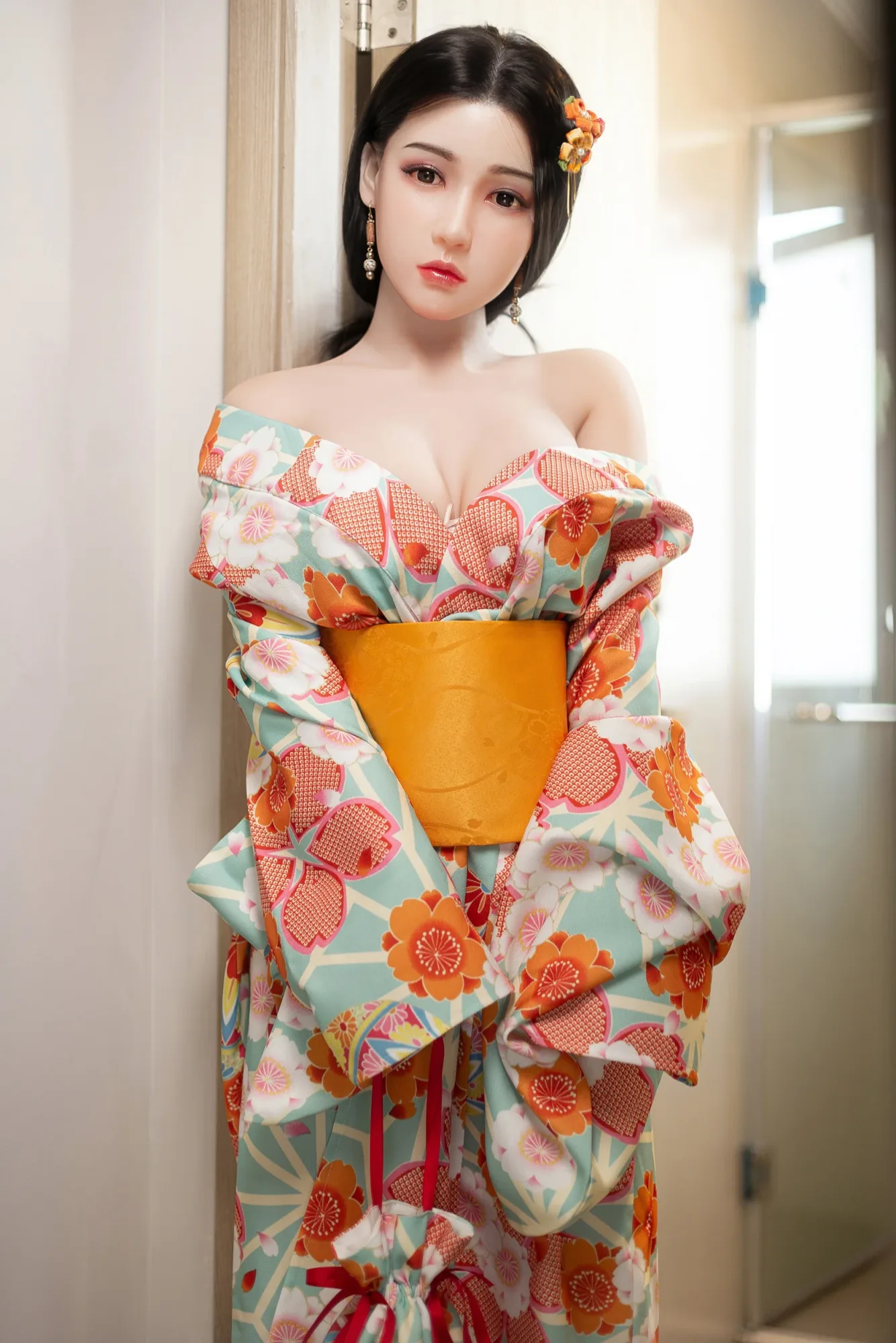 AIBEI | 158cm/5ft2 Medium Breast Silicone Head Doll - Nicole view 6