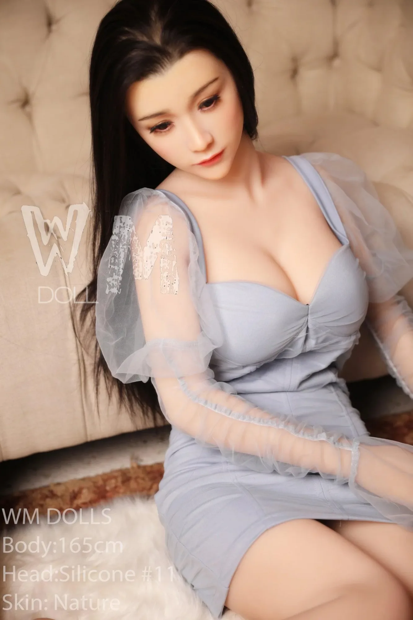 WM | 5ft 5/165cm Full Silicone Sex Doll - Vera view 7