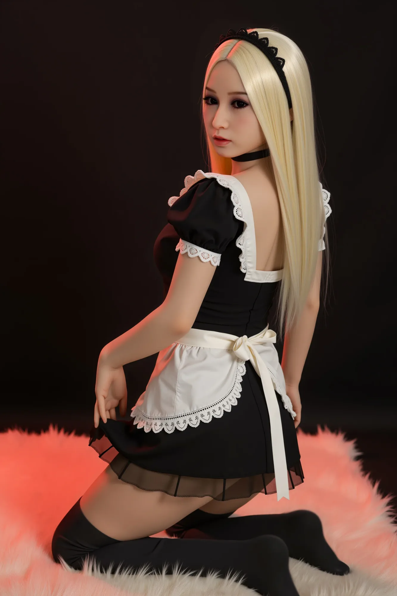 AIBEI | 150cm (4ft 11) Gorgeous Maid With Beautiful Blonde Hair - Clar view 7
