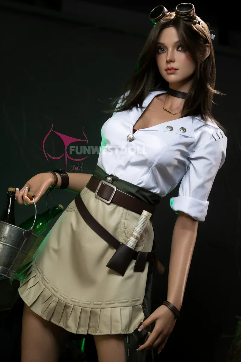FUNWEST® Lexie 168cm (5'6'') D-Cup #026S French Style Full Silicone Se view 10