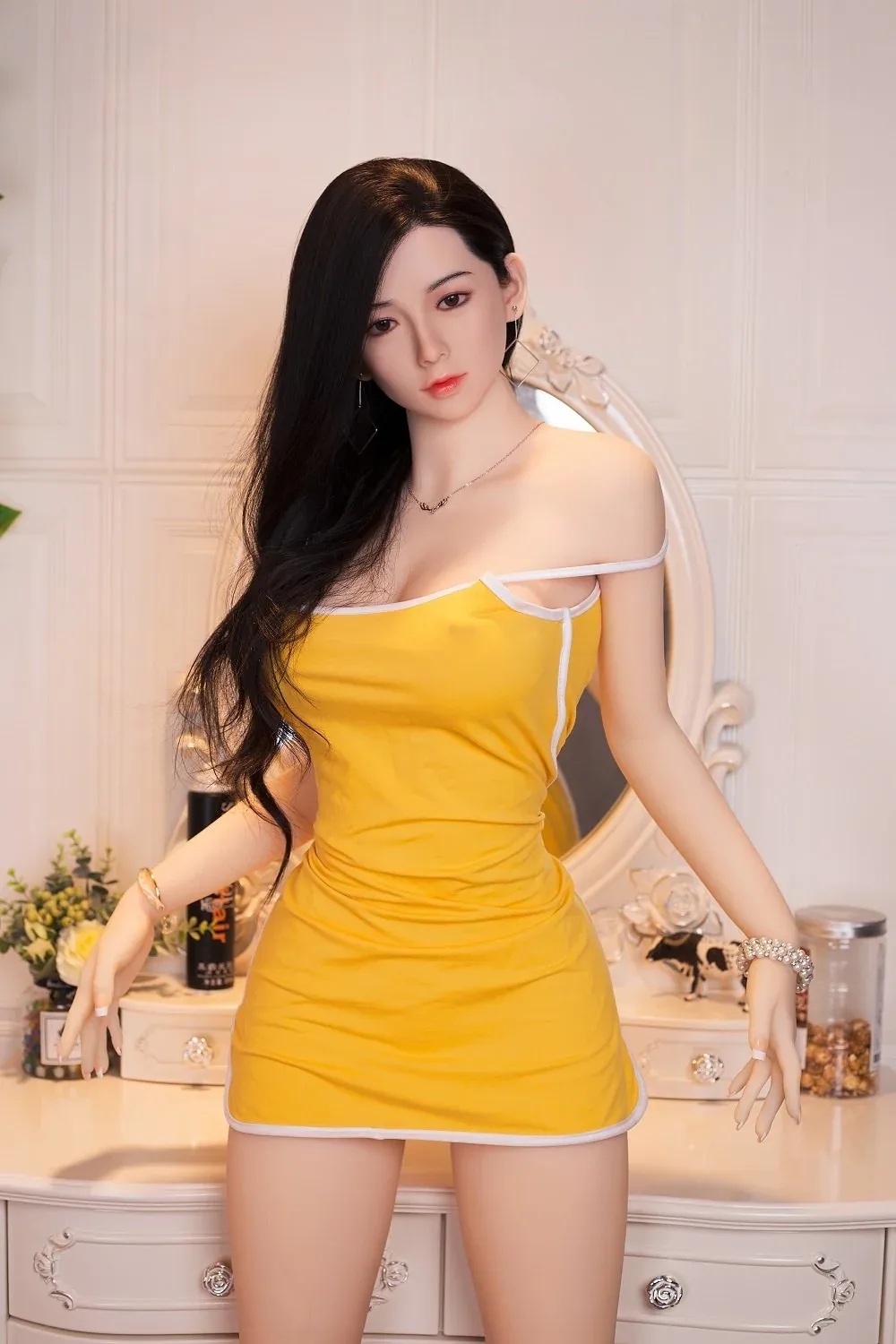 AF Doll | 164cm Asian face silicone+tpe sex doll-Feiyan view 3