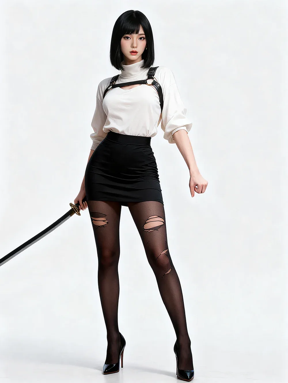 SY Doll | 160cm/5ft3 Big Breasts Charming Anime Assassin Realistic TPE view 9