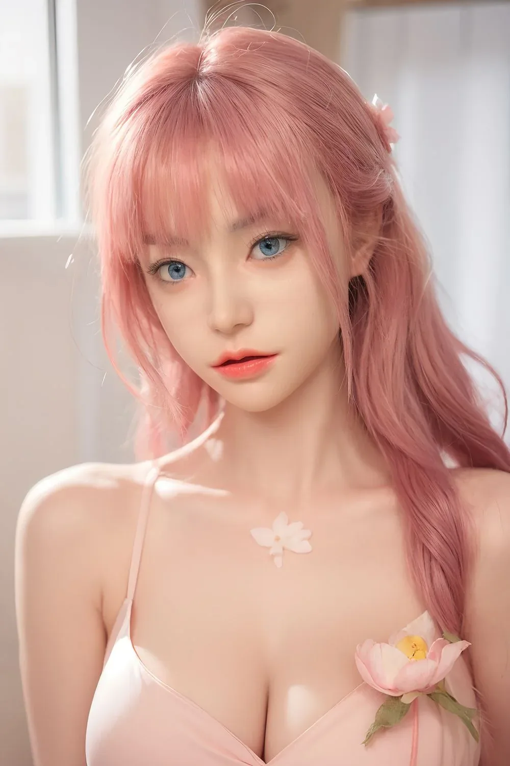 SY Doll | 164cm/5ft5 Movable Jaw Silicone Head Sex Doll M5 - Clara view 3