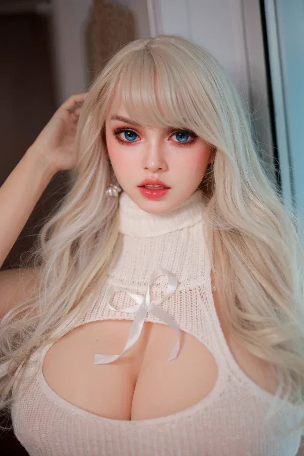 Dimu Doll | 164cm/5ft4 Huge Breasts Lovely Asian Blonde Chubby Lifelik view 5