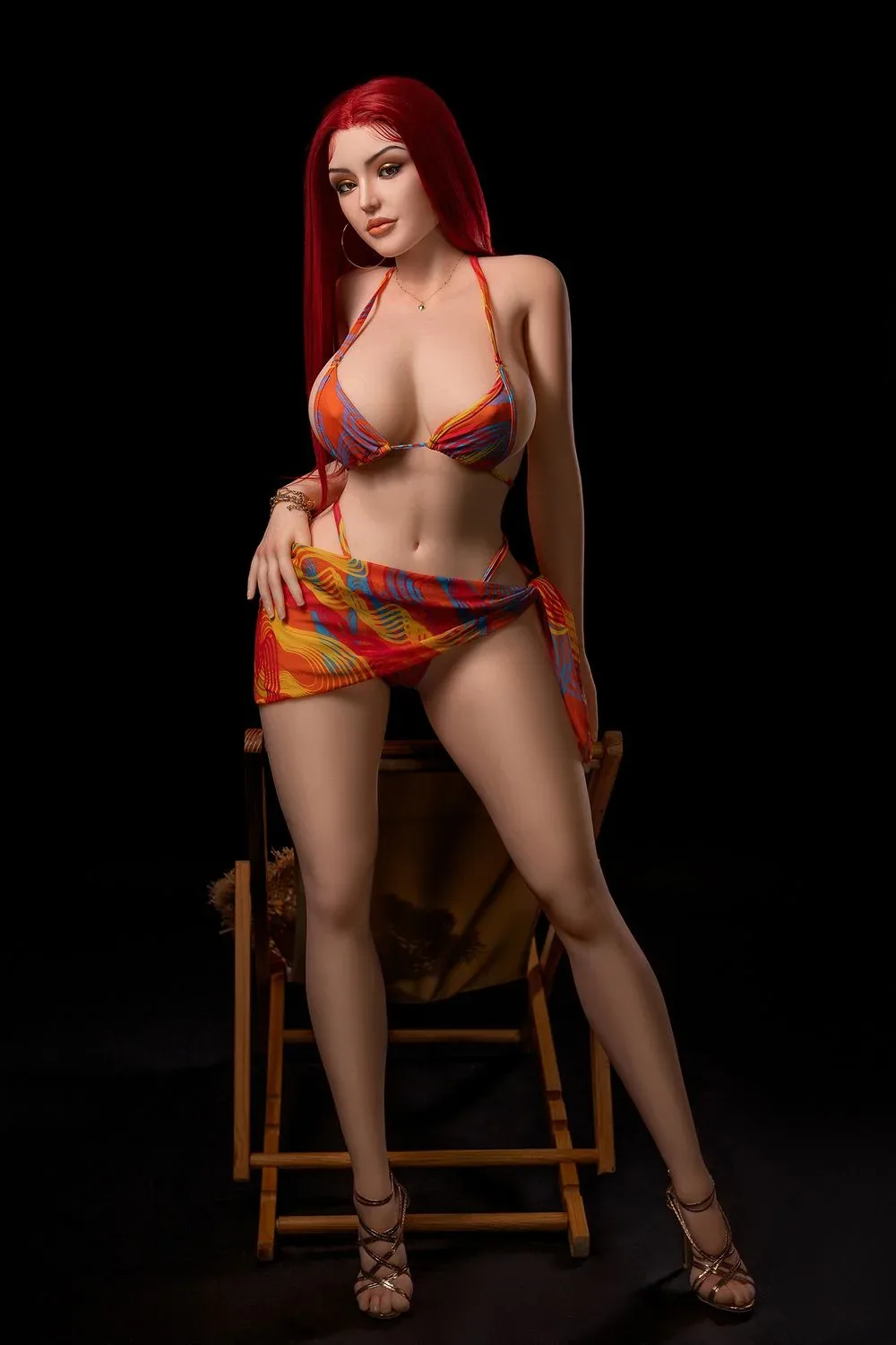 Rosretty Doll | 169cm/5ft7 Red Hair Mature Huge Boobs Lifelike Love Do view 1