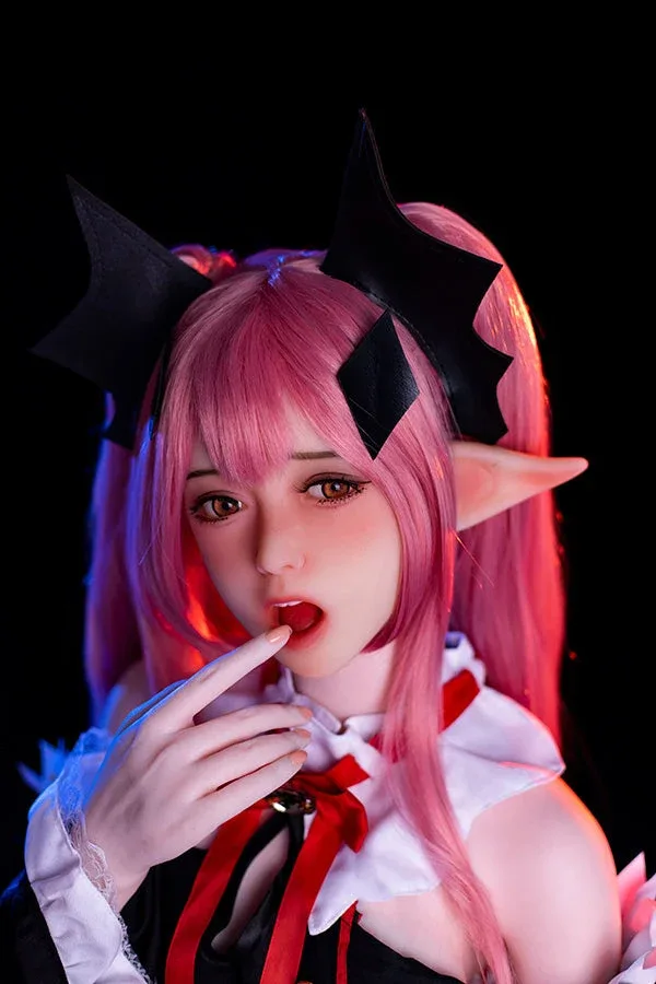 166cm Ahegao Face Demon Anime Cosplay Open Mouth Sex Doll - Malory view 7
