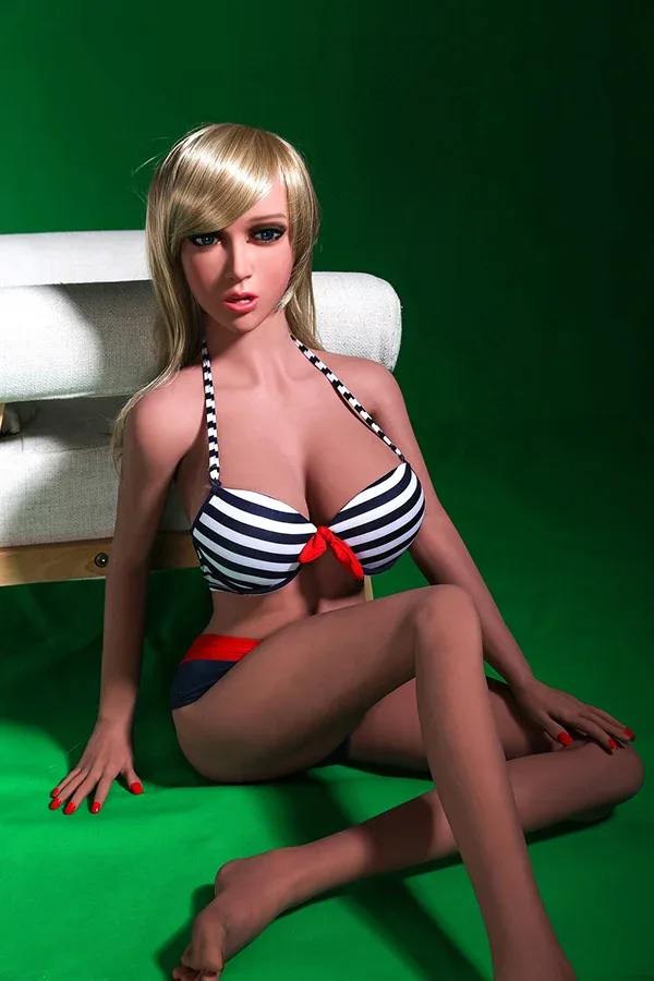 Aibei Doll | 158cm/5ft2 Sexy Blonde Realistic Sex Doll - Bernice view 4