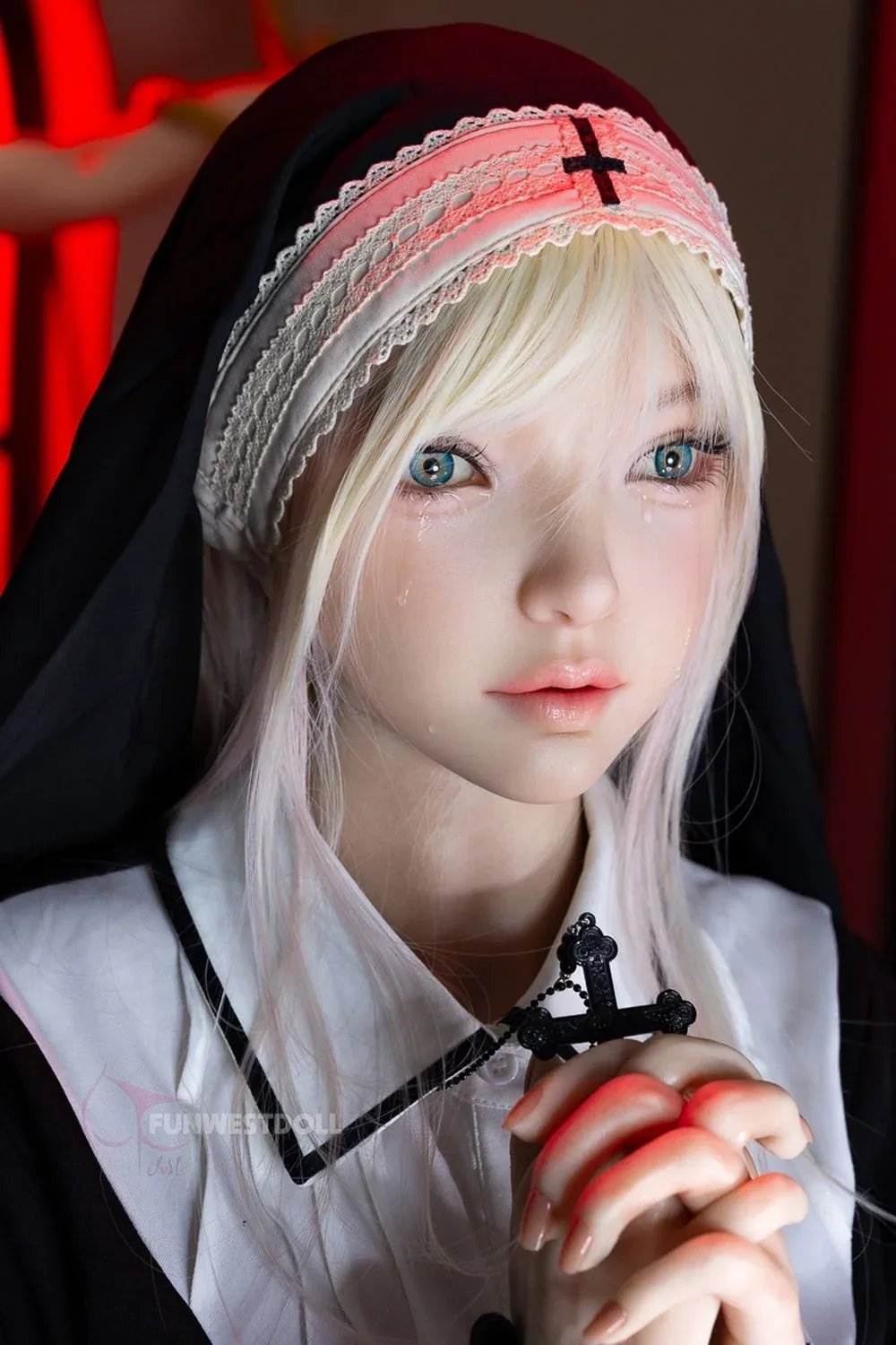 FUNWEST® Giselle 159cm (5ft2) 056SJ# A Breasts Blonde Cosplay Silicone view 7