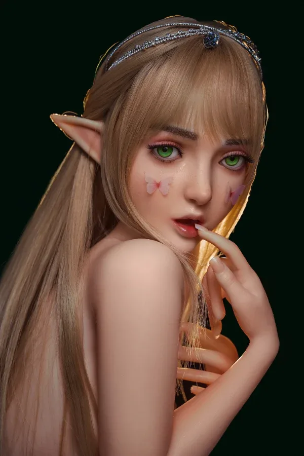 SY Doll | Movable Jaw Elf Ears Silicone Head Ophelia #M8 view 2
