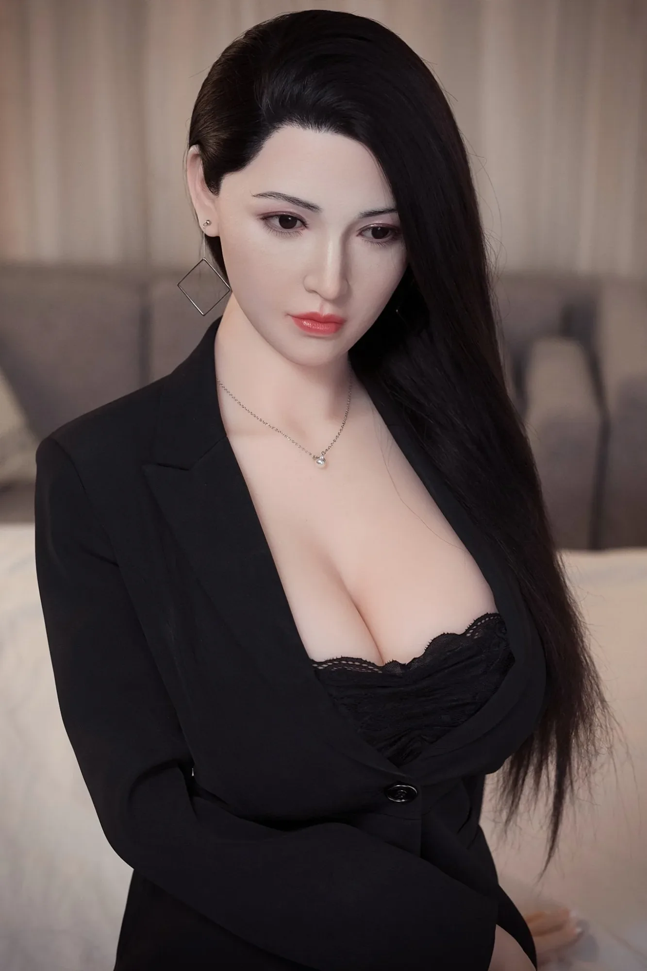 AF Doll | 170cm black hair orient sex doll - Jingxiang view 3