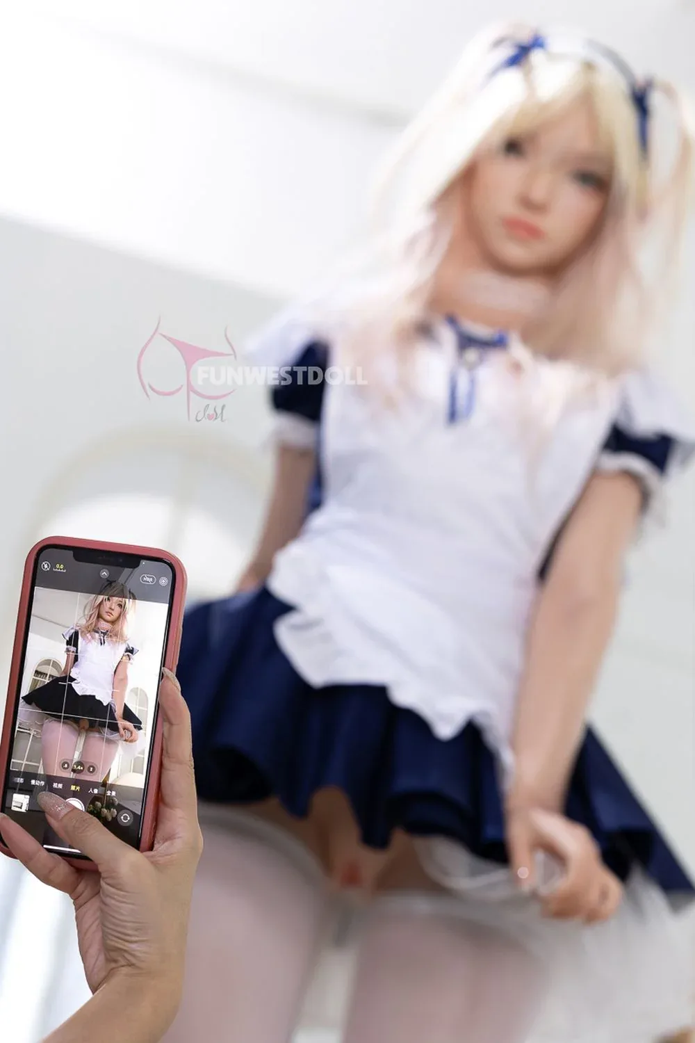 FUNWEST® Giselle 159cm (5ft2) 056SJ# A Breasts Anime Maid Outfit Silic view 4