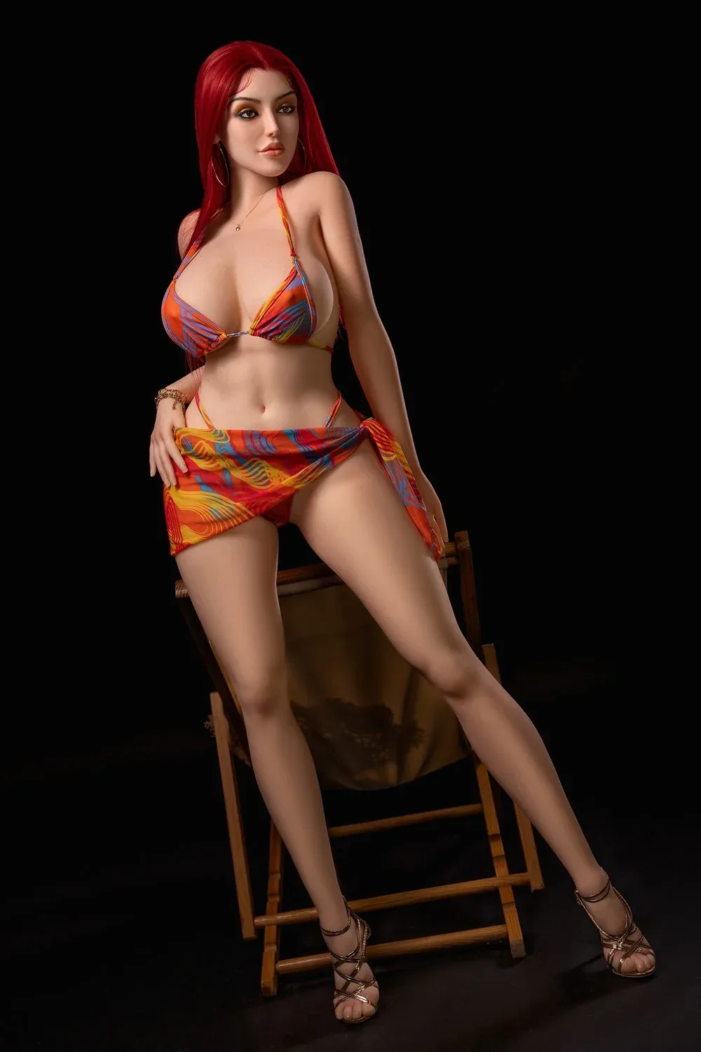 Rosretty Doll | 169cm/5ft7 Red Hair Mature Huge Boobs Lifelike Love Do view 6