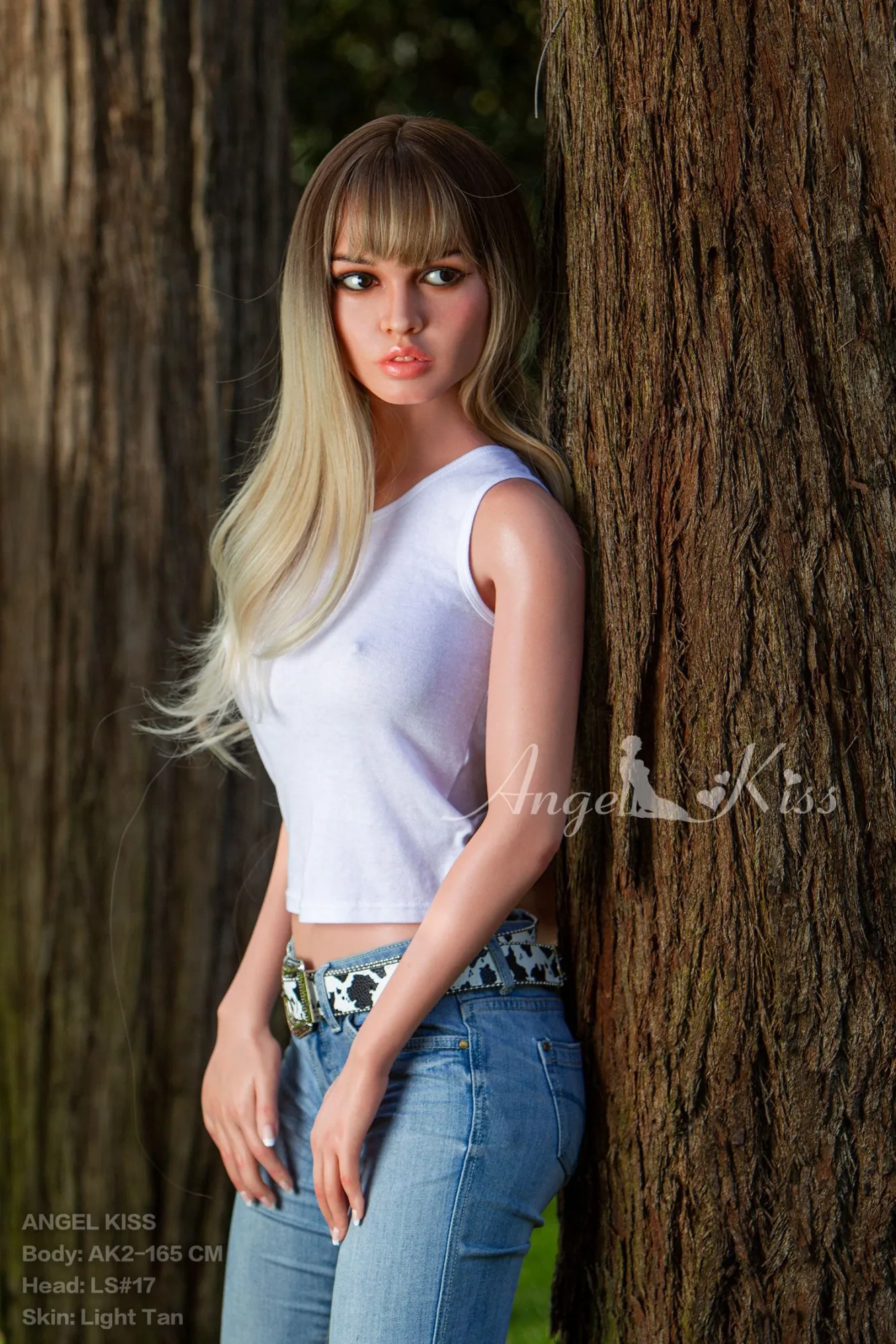 Angelkiss® 165cm (5.4') D-CUP Full Silicone Sex Doll - Charissa view 2