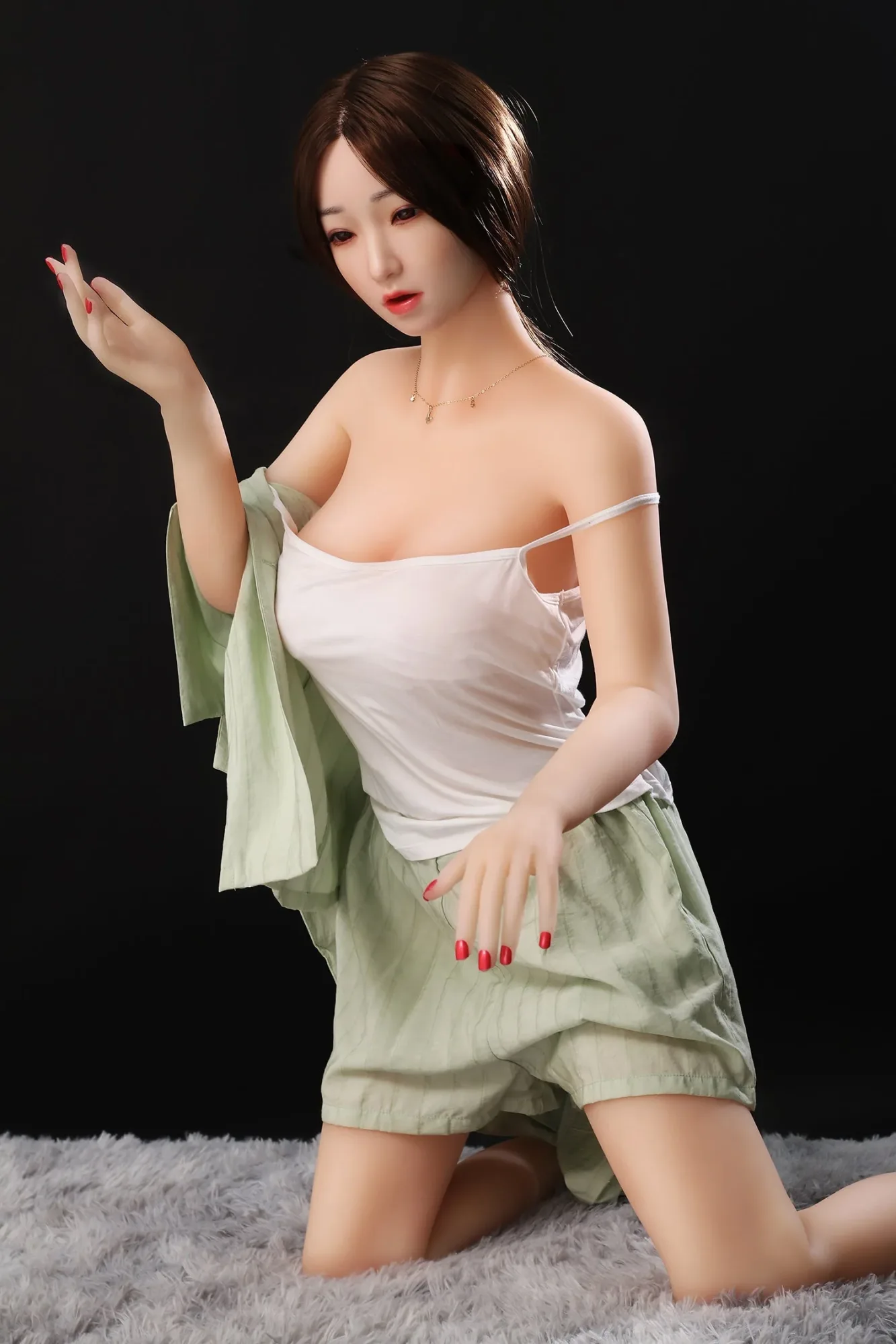 SY Doll | 158cm/5ft2 Korean Realistic Sex Doll with Silicone Head - Se view 8