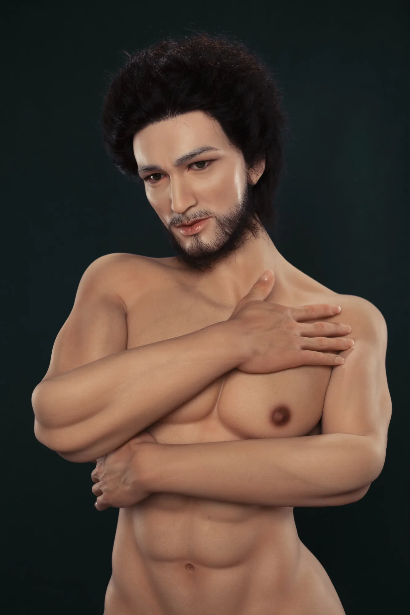 AF Doll | 160cm Silicone Face +TPE Body Male Sex Doll-Stark view 6
