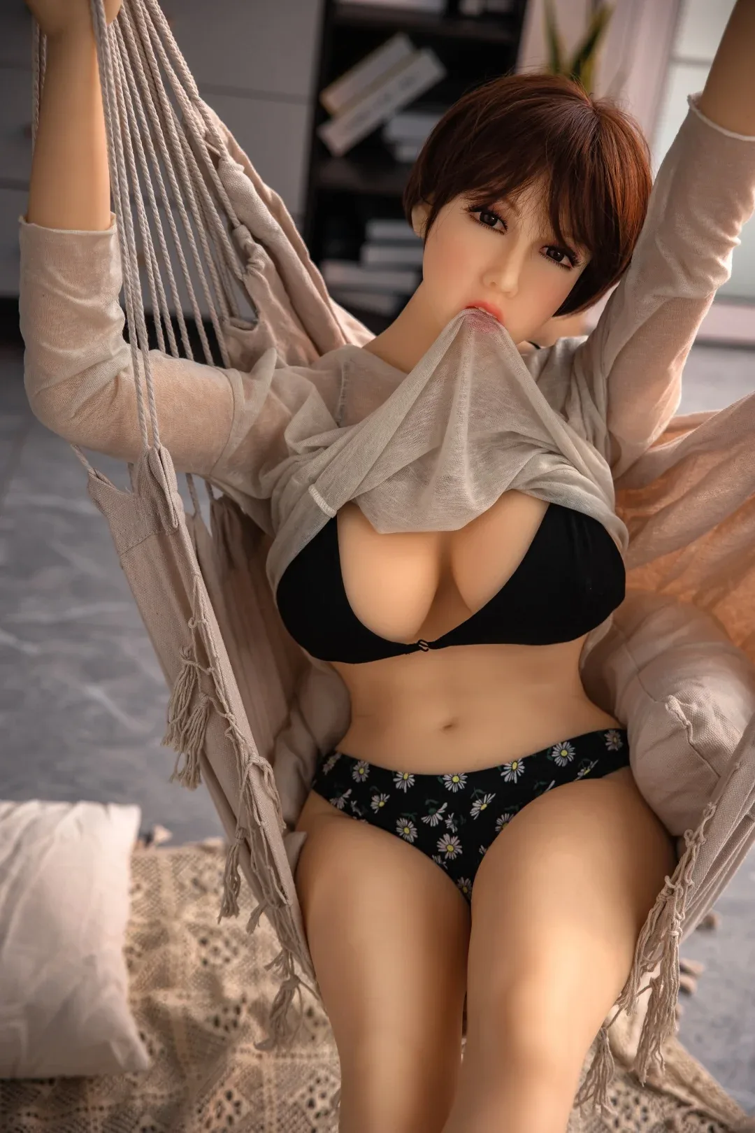 5ft 5 /165cm Big Breast Ultra Realistic Sex Doll Real Doll - Leisy view 5