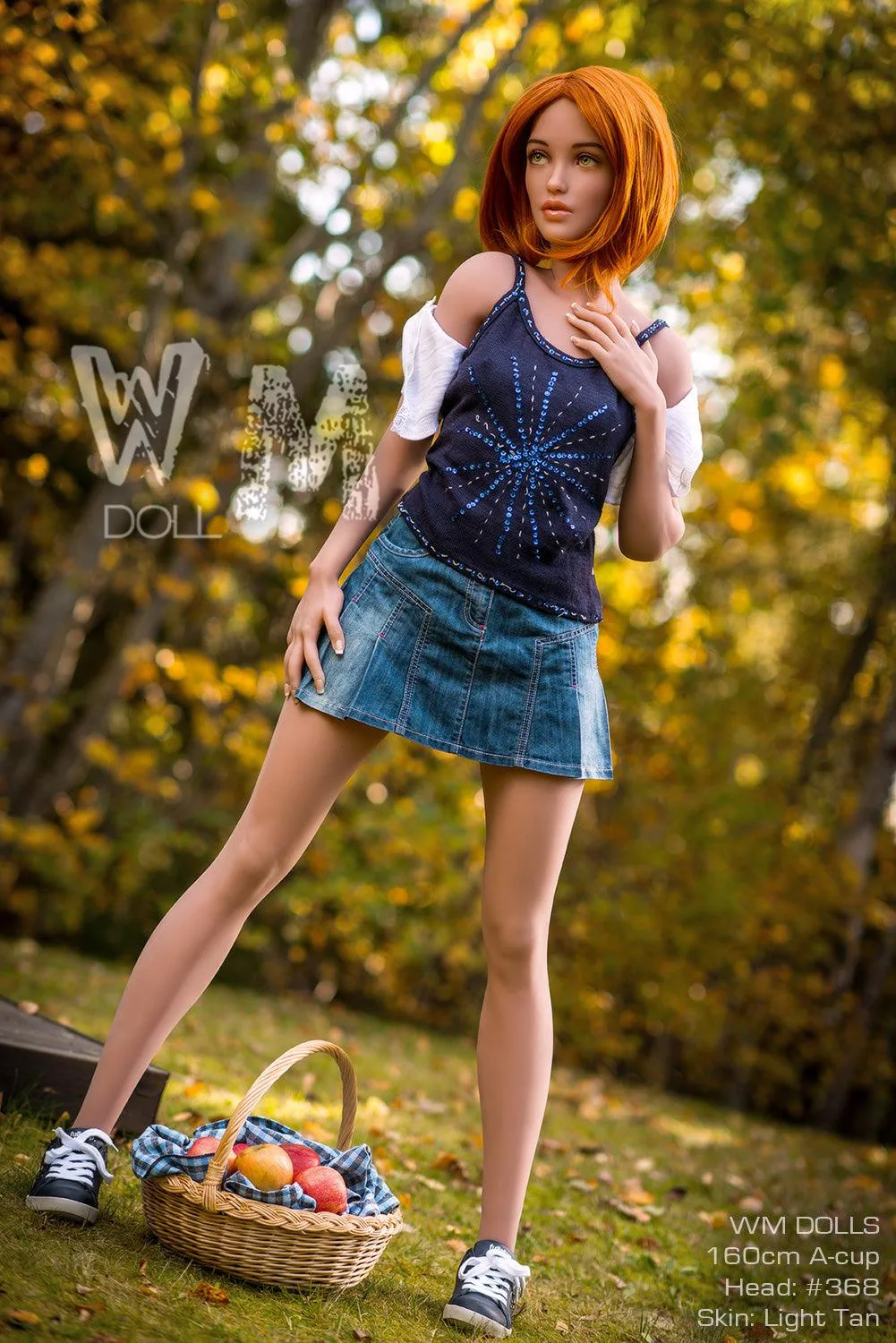 WM | 5ft 3/ 160cm A Cup Sex Doll - Amber view 10