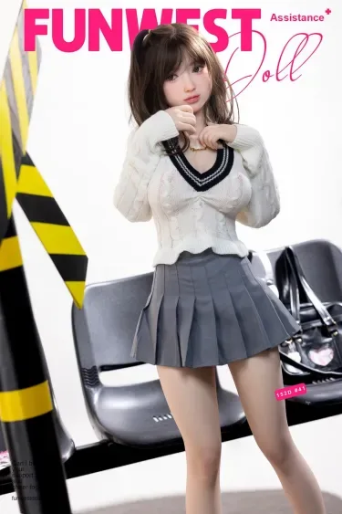FUNWEST® Amy 152cm(4.9') 041# D-Cup Innocent Japanese Asian Sex Doll F view 2