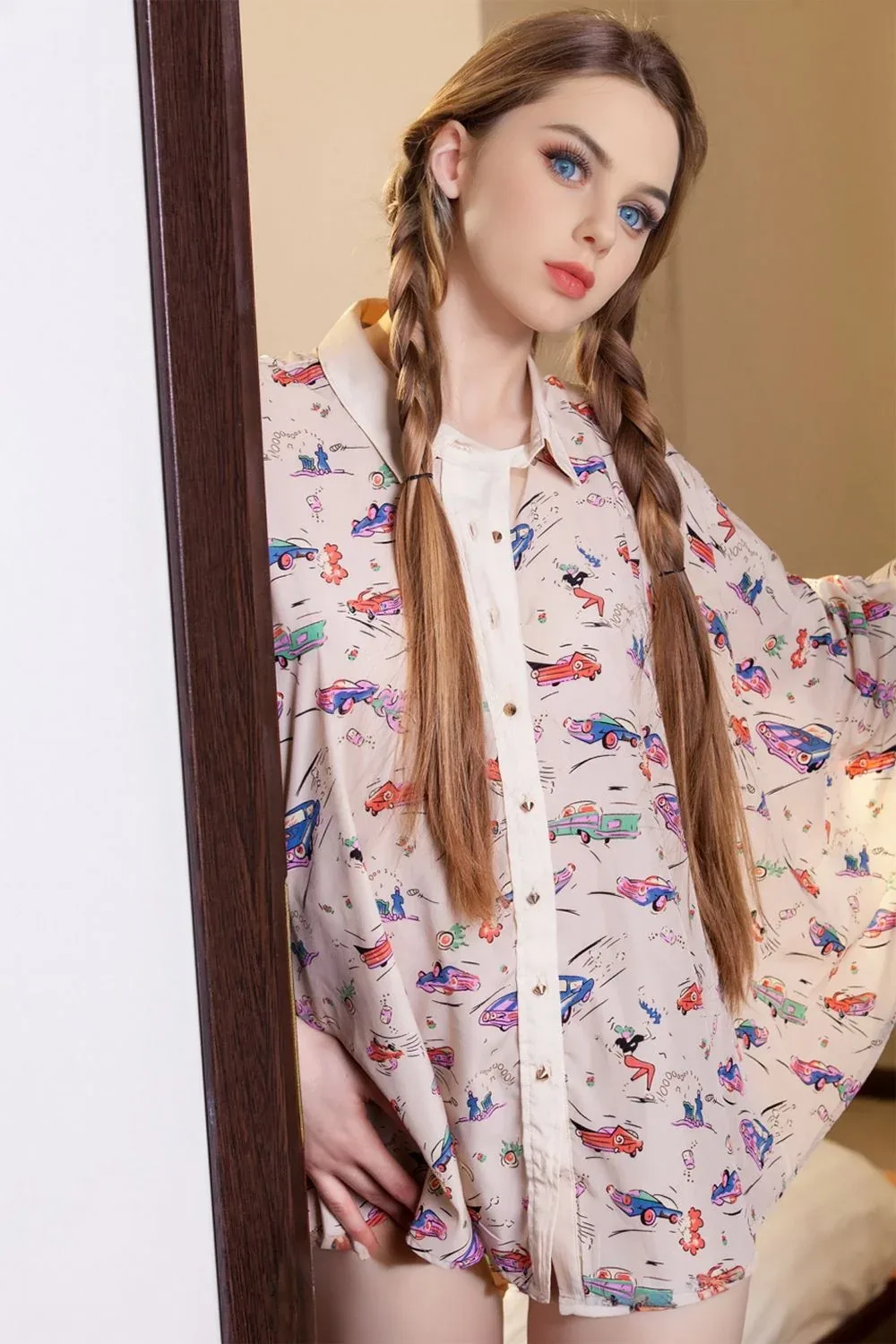 SY Doll | 159cm/5ft2 Small Breasts Lovely Blonde Lady Realistic TPE Se view 3