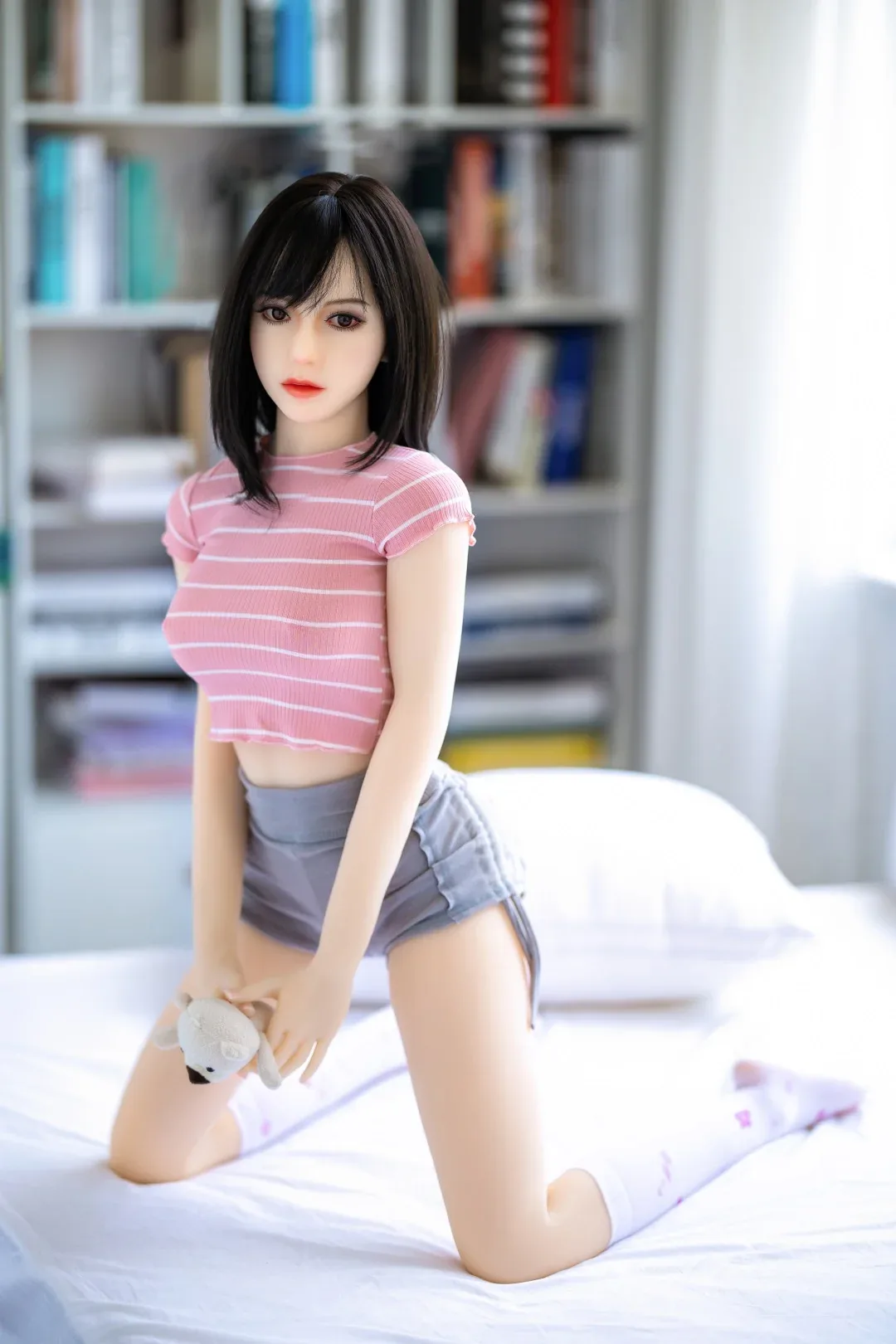 150cm / 4ft11 Asian Style Small Breast Realistic Sex Doll - Libert(3 s view 8